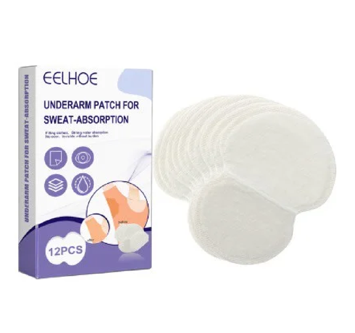 Eelhoe Подмышечные пластыри 12 шт (Цена по факту)