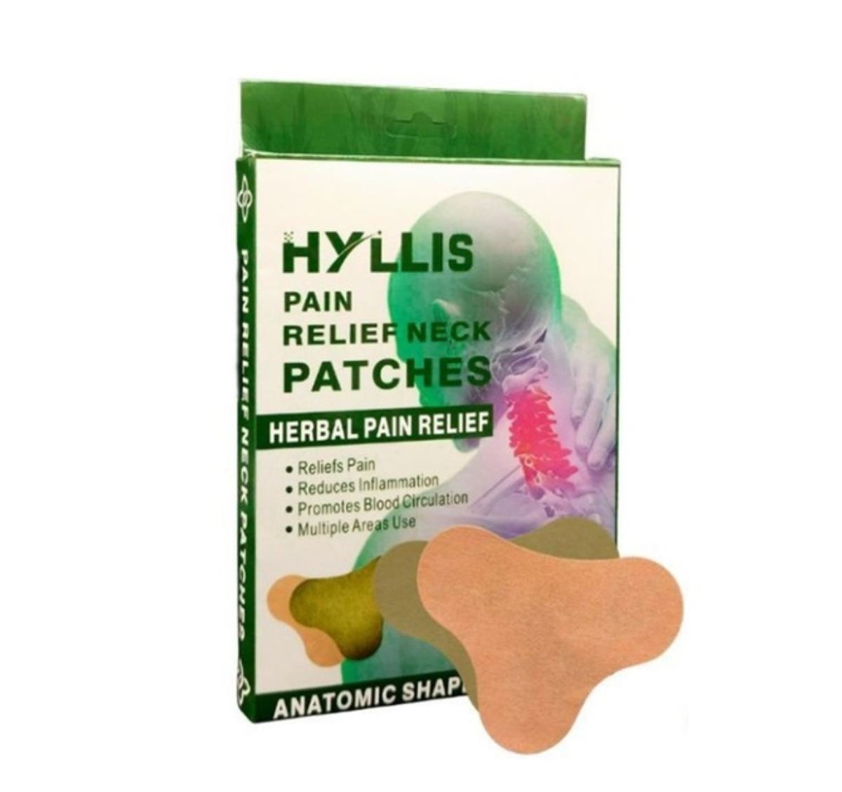 Hyllis Relief Neck Patches, 10 шт (Цена по факту)