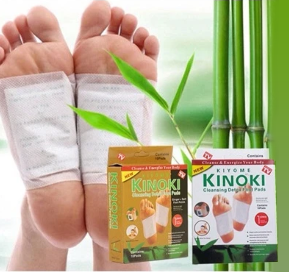 Kinoki Detox 10 шт (Цена по факту)